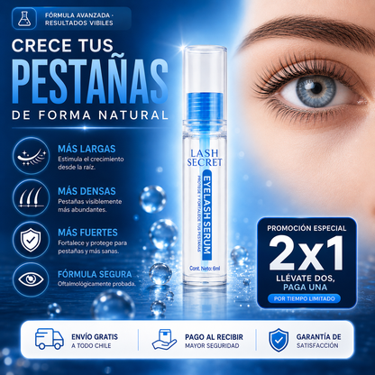 Serum Pestañas Lash Secret - Más Fuerza y Volumen
