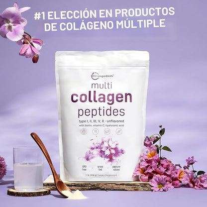 Multi-Collagen Peptides Premium | Complejo Nutritivo para una Piel Radiante