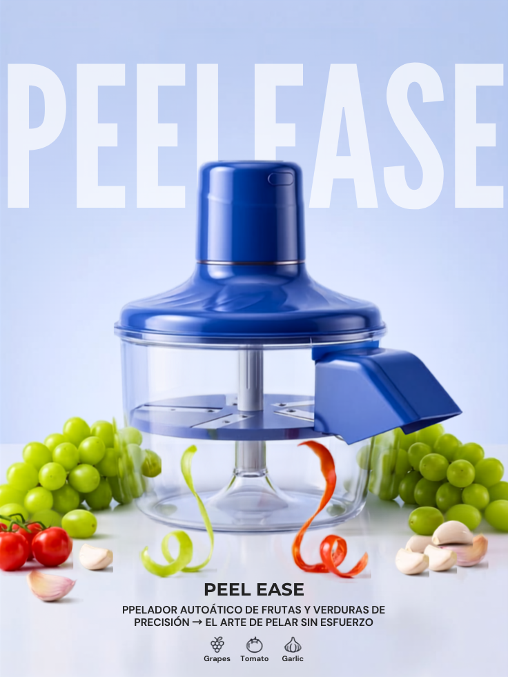 PEELEASY l  Pelador Eléctrico De Frutas y Verduras